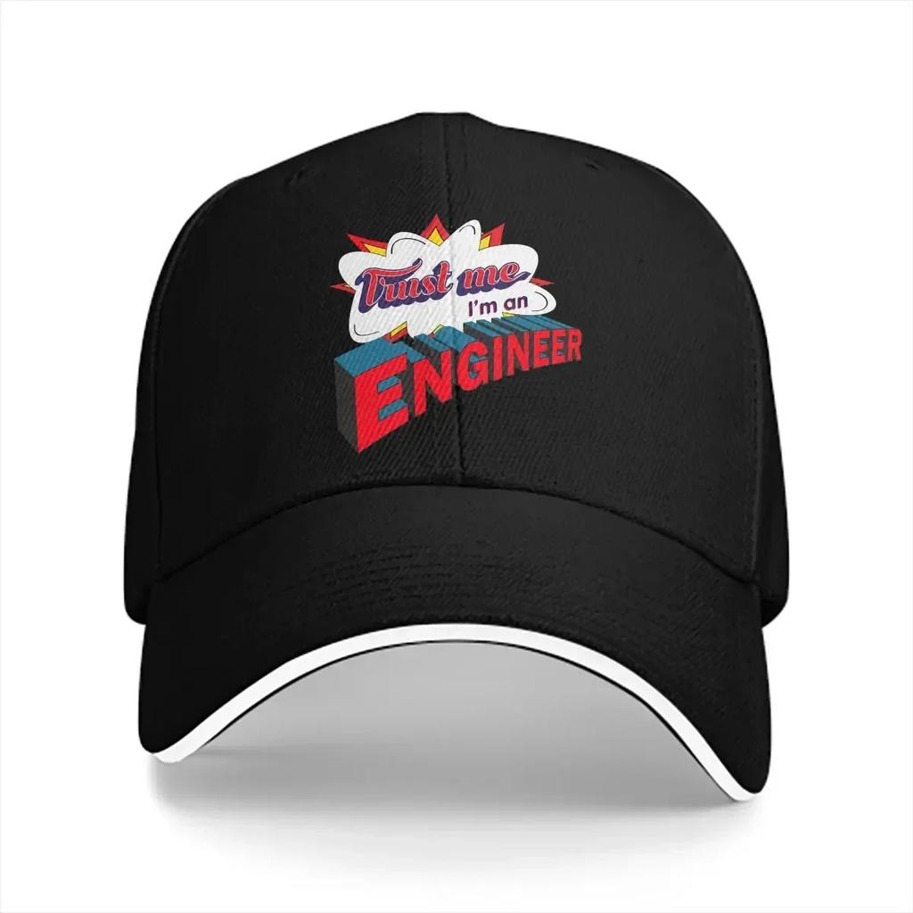 Summer Cap Sun Visor Graffiti Design Hip Hop Trust Me Im An Engineer Peaked Hats