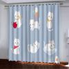 High-Density Blackout Curtains Cartoon Cat Animal Claws Series Digital Printing Blackout Curtains