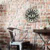 Vintage Poker 2D Flat Metal Wall Sign Retro Aluminum Tin Plaque for Home Decor Man Cave Garage Bar Club Art