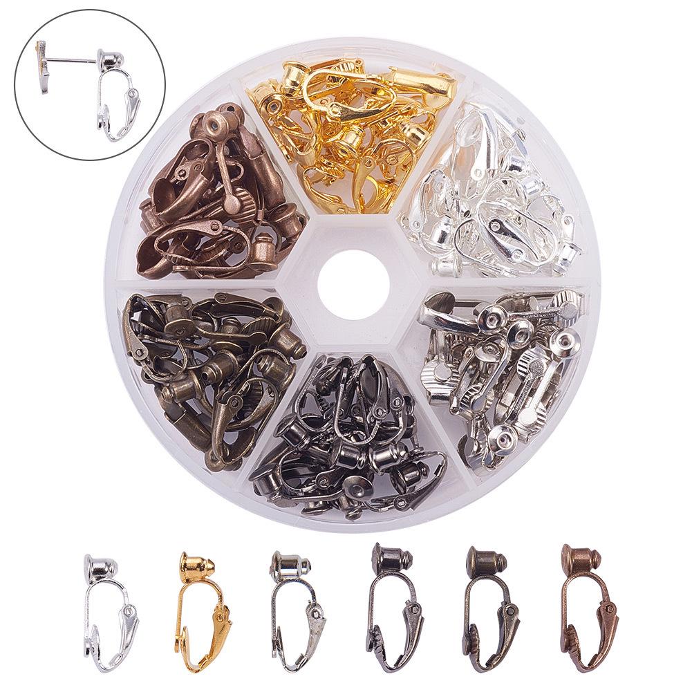 

Copper Ear Clip DIY Handmade Jewelry Kit - Earless Design Accessories for Earrings