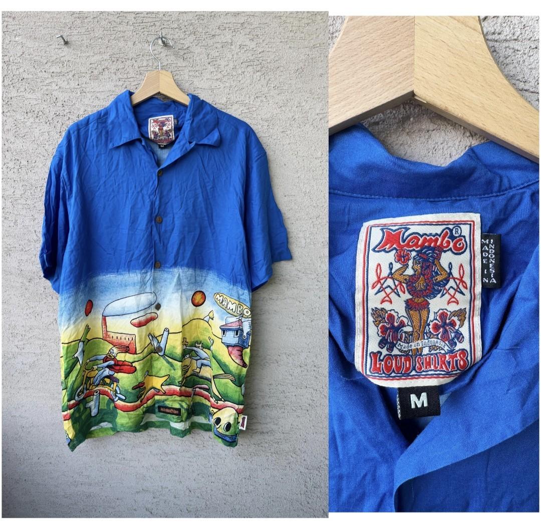 Vintage Mambo Loud Shirt Australian open XL