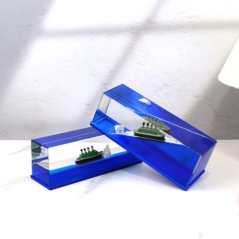 Unsinkable Pirate Ship Ornament: Titanic & Black Pearl Design