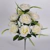 12 Köpfe Valentinstag Blumen Mini Natürliche Simulierte Rose Heimdekoration