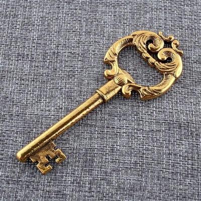 Metallöffner Legierung Gastgeschenke Geschenk Flaschenöffner Bar Küchenwerkzeug Vintage Schlüsselform Schlüsselanhänger