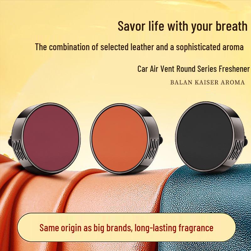 Premium Car Air Freshener Vent Clip: Long-Lasting Light Scent for Men & Women