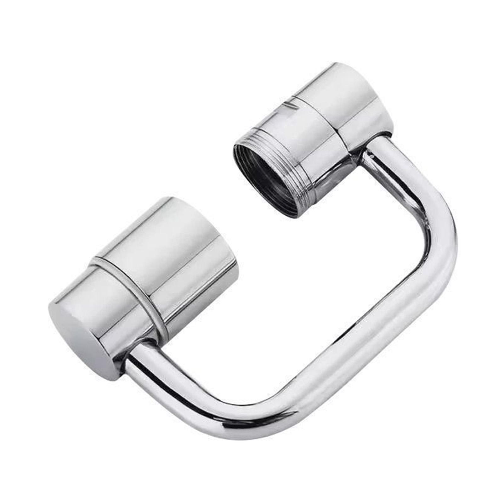 

Flexiflow Rotating Faucet Extender Easily Install 1080° Rotation Splash-Proof Design for Facial Cleaning Washing Dishes