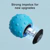 Elektrischer Massageball Triggerpunkt Faszienball USB Wiederaufladbar Vibrationsmassageball Ergonomischer Finger Trainingsball für Yoga Fitness