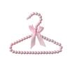 1pc Pet Pearl Hanger, Cat and Dog Hanger, Cute Mini Bow Small Hanger, Suitable for Clothes, Pet Clothing and Accessories