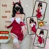 Christmas & New Year Bunny Girl Santa Costume Set