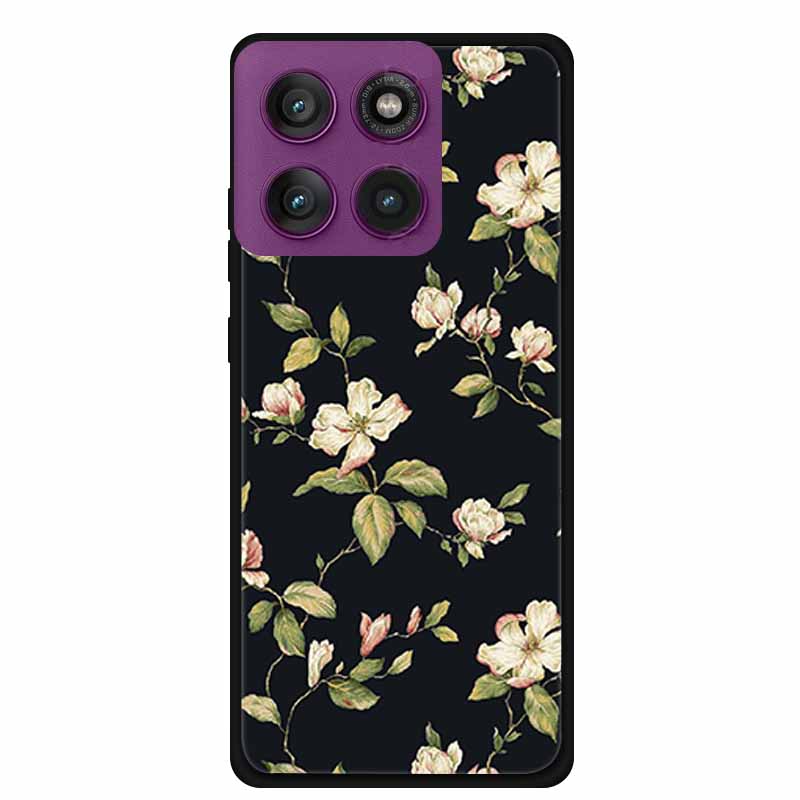 For Motorola Edge 60 Pro 5G Case Edge60 Pro Phone Case Tiger Black Silicone Soft Back Cover For Motorola Edge 60 Pro Case Coque