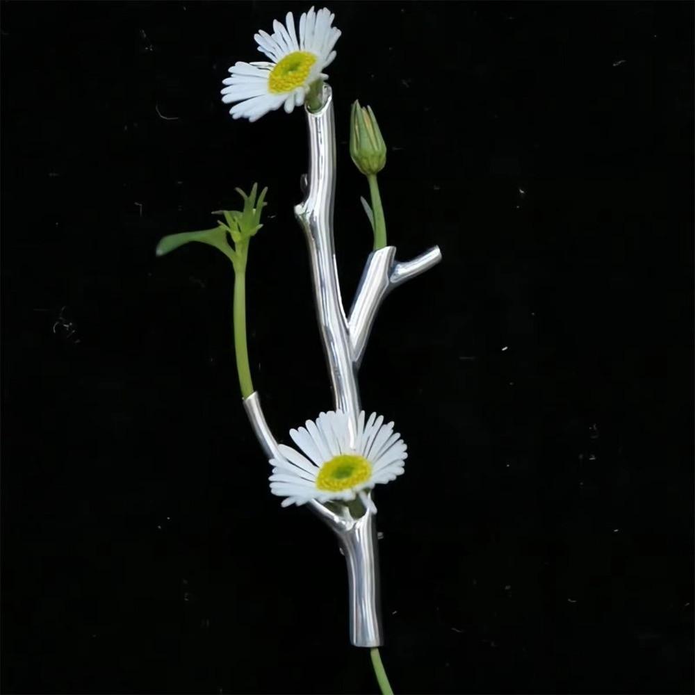 Exquisite Mini Cabbage Vase Brooch Elegant Flower Arranging Brooch  Wedding