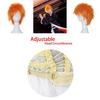Bright Bleach Kurosaki Ichigo Wig Cosplay Hairpiece Adult Party Prop