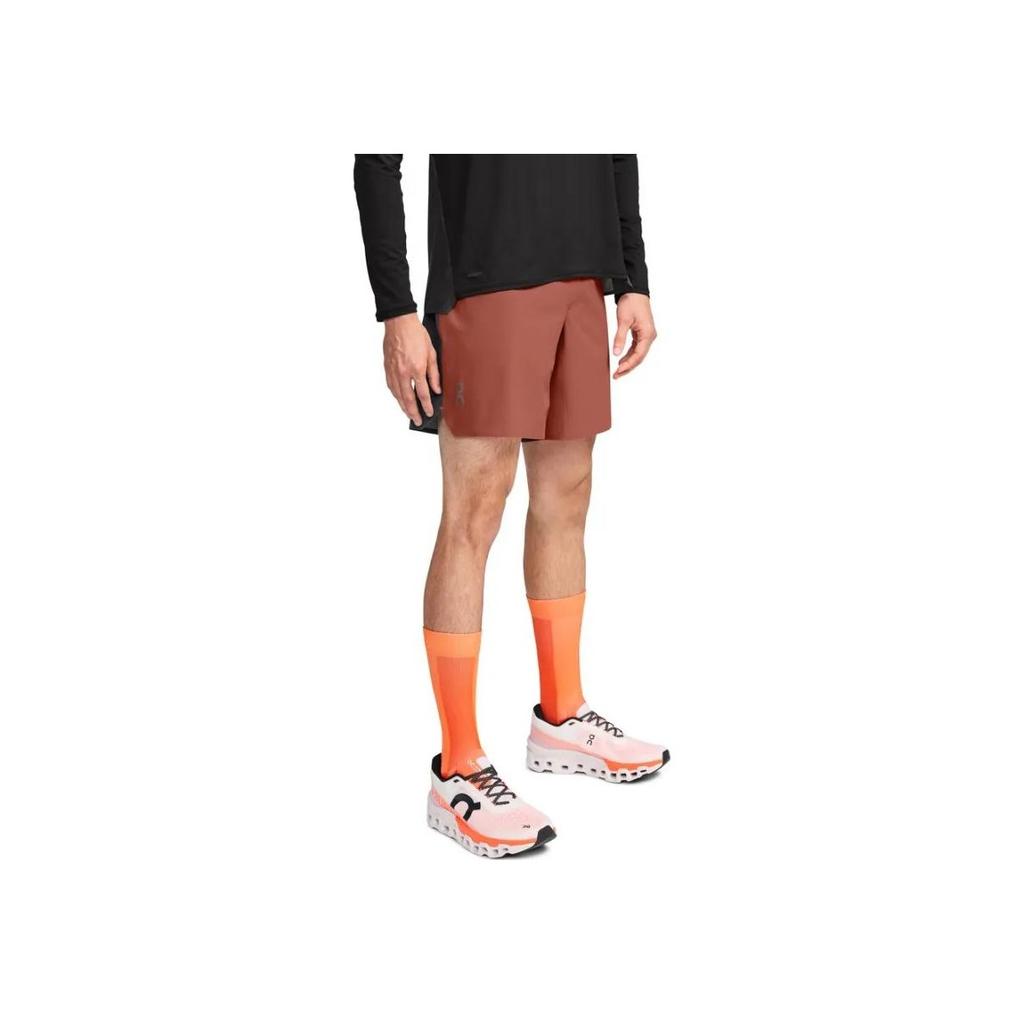 On Lightweight Color Block Mid-Rise Drawstring Casual Shorts Men Shorts 1ME11530516