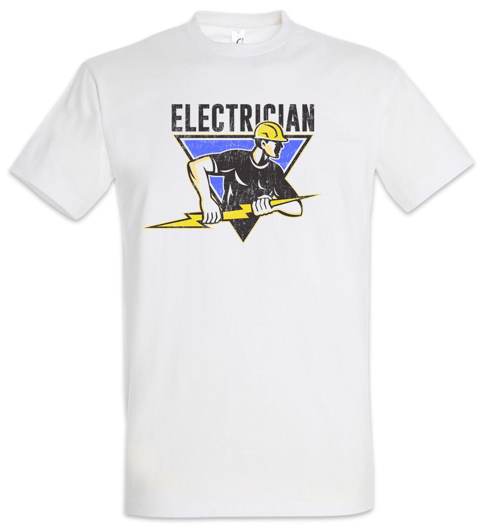 Electrician I T-Shirt Electrical Engineer Worker Electricist S