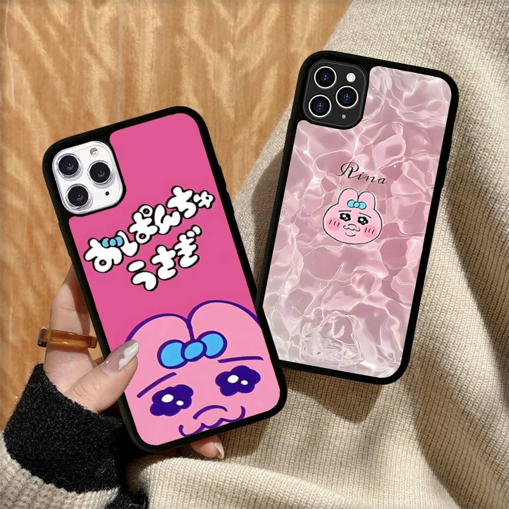 Interesting O-Opanchu Cartoon U-Usagi PC+TPU Phone Case For IPhone 17 16 15 14 PRO MAX 11 12 13 PLUS MINI Cover