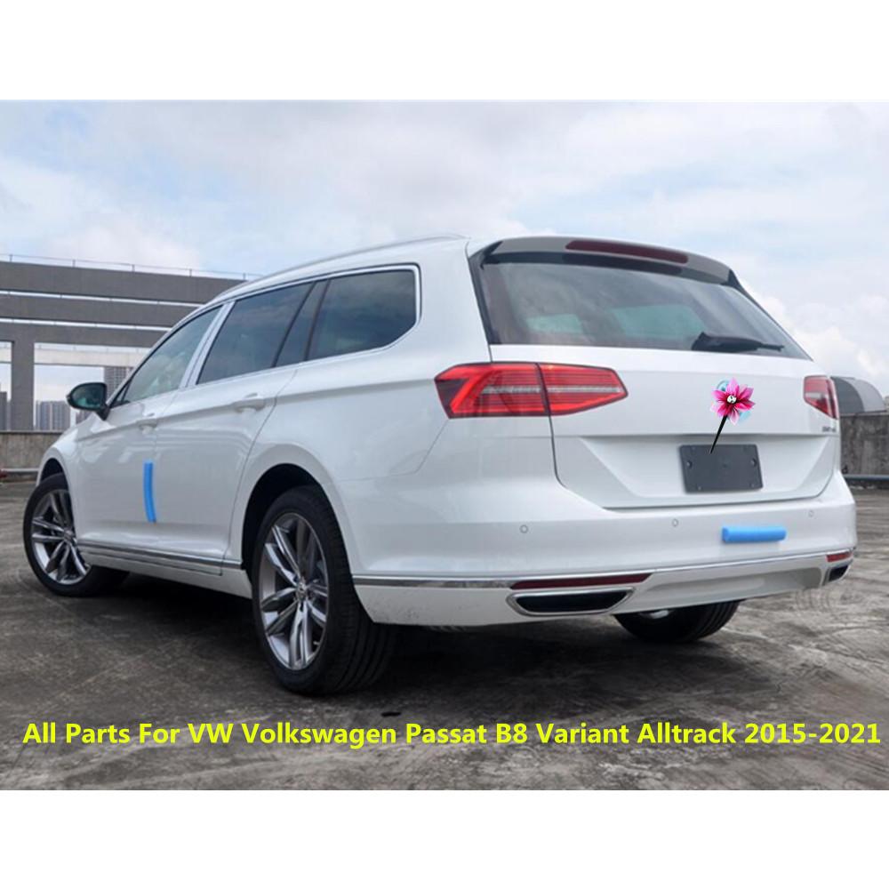 Front Fog Light Eyebrow Lamp Frame Cover Trim Panel Stick For VW Passat B8 Variant Alltrack 2015 2016 2017