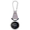 Fieldwork Analog Pocket Watch with Lebio Women's Carabiner, Purple, JN026-2