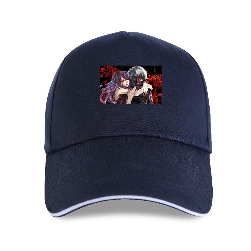 New Cap Hat  Cotton Tokyo Ghoul Baseball Cap Man Cartoon Summer Cool Funny Unisex Cotton Tops Harajuku Streetwear