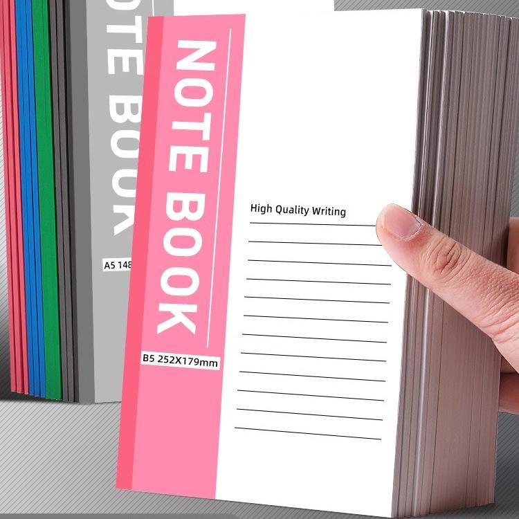Simple A5 Notebooks for College, Office, and Business Use