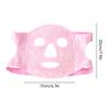 Portable Ice Face Mask Reusable Cold Compress Ice Pack Flexible Puffy Eyes Face Relief Cooling Mask Gel Face Mask for Hot And Cold Therapy