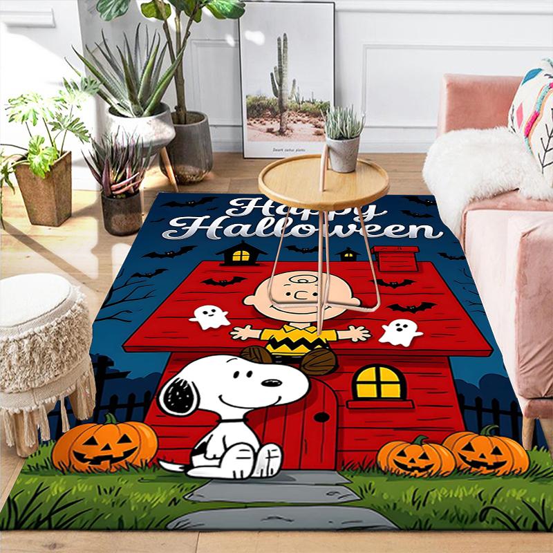 1Pc Nightmare Before Christmas Rug Office Carpet Indoor Outdoor Doormat Nonslip Soft And Comfortable Living Room Christmas Halloween Gift D91892