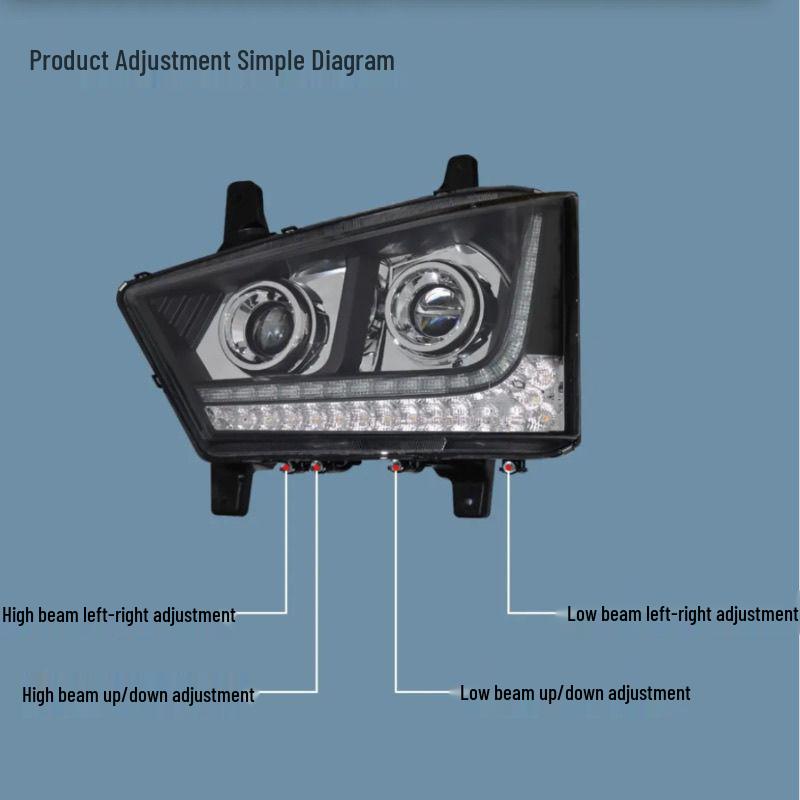 Jiefang J7 Super Bright Dual-Lens Laser Headlight Adapter