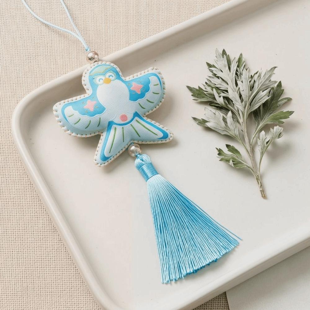 Chinese Style Dragon Boat Festival Sachet Bag Double Sided Hanging Sachet Pendant  Home Decor