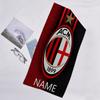 1pc Football26 Beach Towel with Custom Name, Beach/Swimming/Bath/Picnic/Camping Towel, Suitable for Seaside Beaches