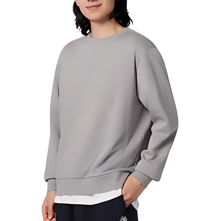 New Balance Pullover Sweatshirt Asia Sizing 'Grey' Men's AMT33334-TAG