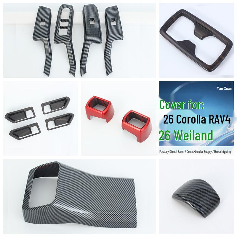 Toyota RAV4 & Wilanda Air Vent, Center Console, and Armrest Modification Kit