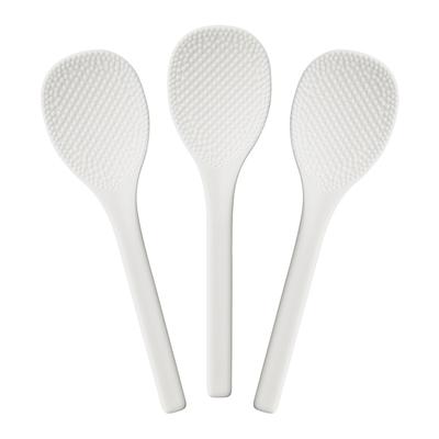 Akebono Sangyo Reis-Set von Made in Mini Doppelgeprägt, um Reis von Sushi-Reis-Set von Schaufel, Weiß, 16cm, 3, Japan, Größe, Kleben,