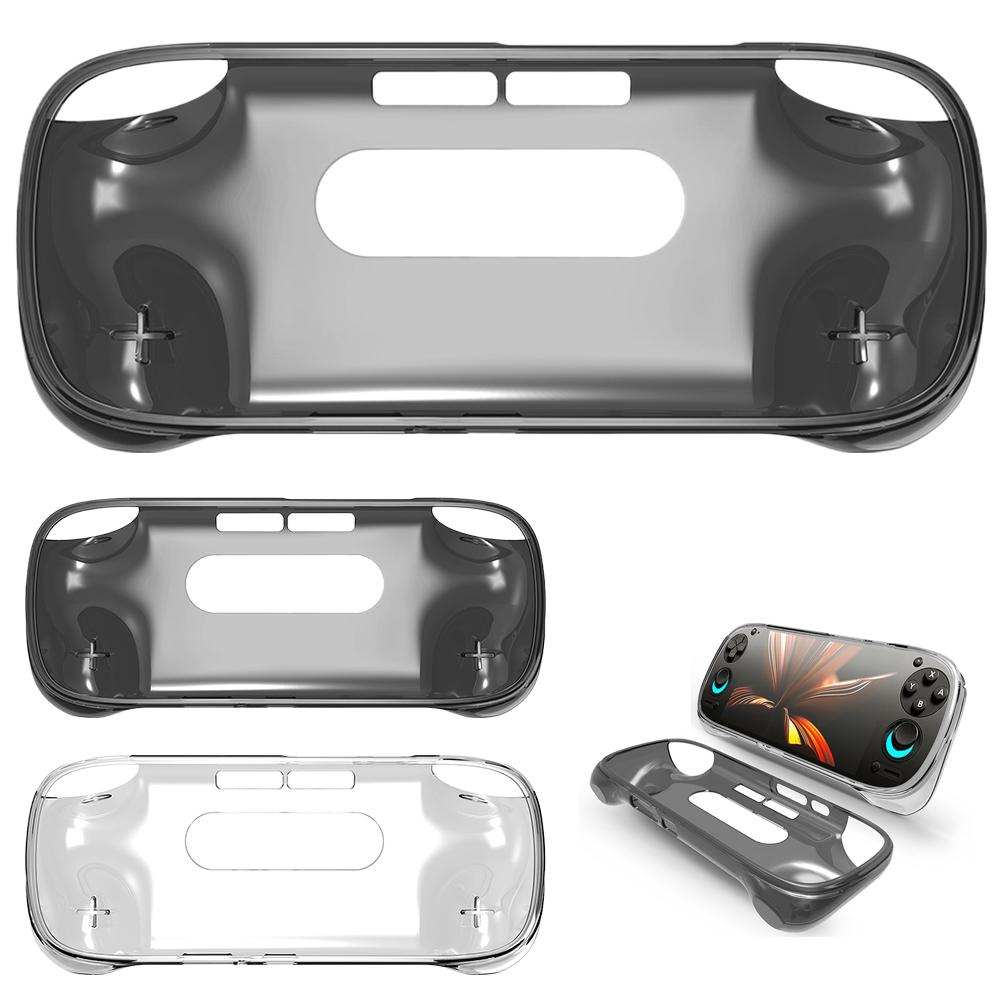 For Retroid Pocket 5 Handheld Protective Case Cover TPU Transparent Anti Fall Soft Shell Non-slip Grip Game Control Cover