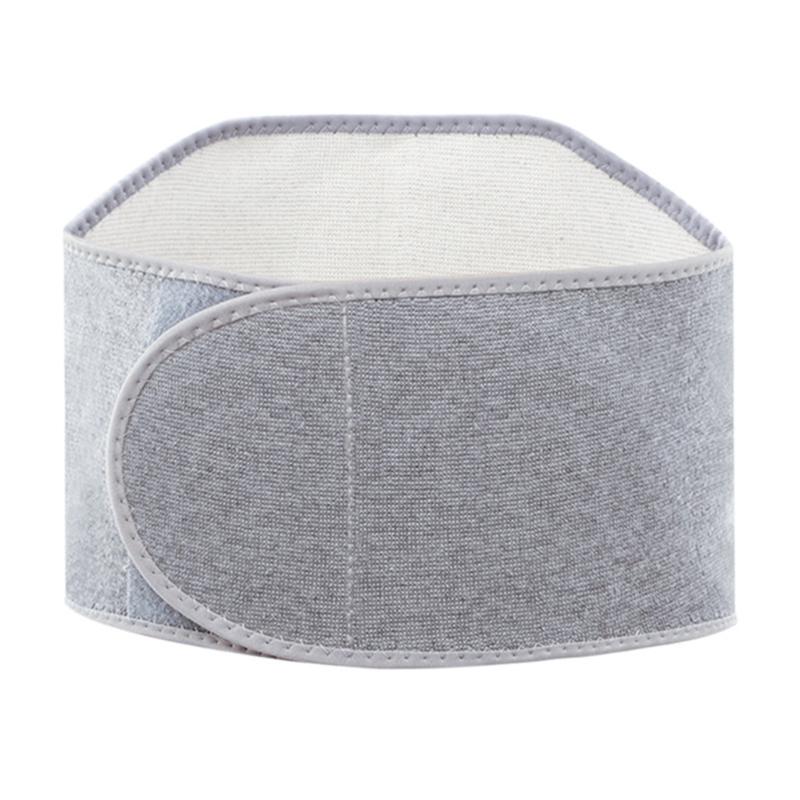 Fleece Lined Waist Belt Comfort Warmth Thicken Waist Warmer Pressure Waistband for Office Workers and Athletes S