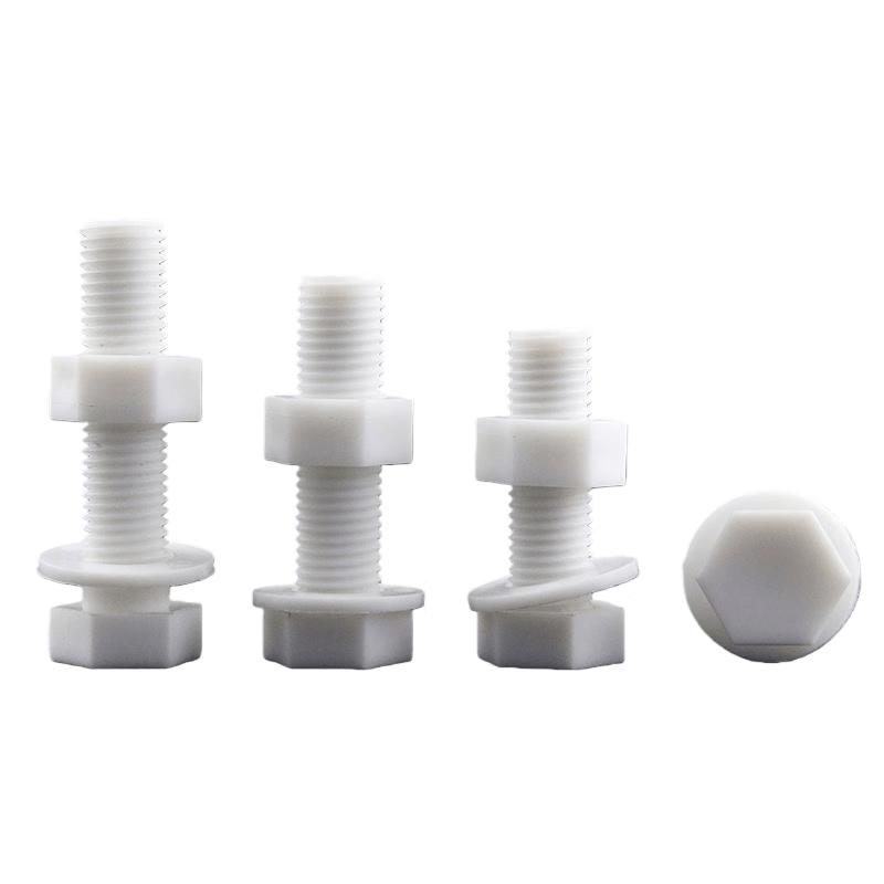 Polypropylene Hex Bolt, Nut & Washer Set
