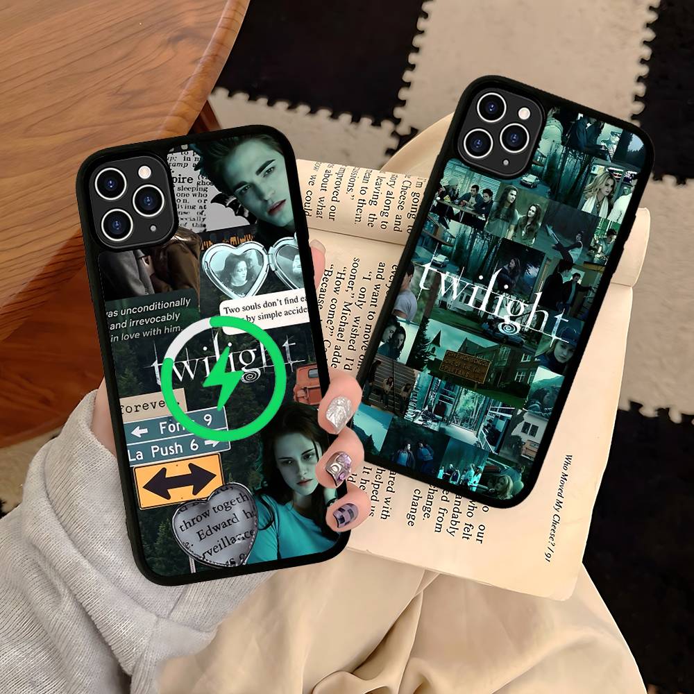 TV Twilight Isabella Edward Cullen For Magsafe Magnetic Wireless Phone Case For IPhone 11 12 13 14 15 16 17 Pro Max Plus Cover