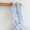 Damen Sommer Baumwollgarn Reine Baumwolle Dünn Träger Nachthemd Locker Mittellang Süß und Lieblich Langes Hauskleid Sexy