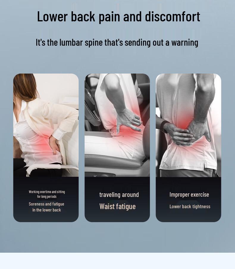 SKG G7 Deluxe Waist Massage Belt with Vibration and Heating