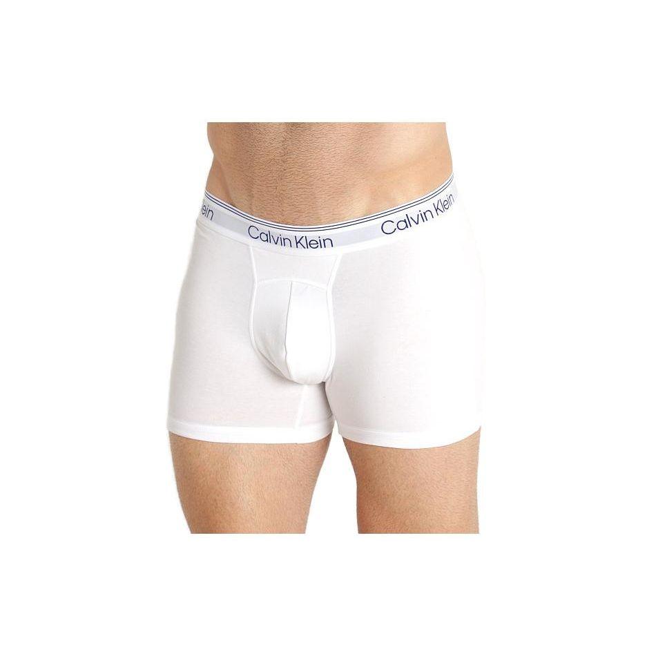 

Calvin Klein Мужские трусы-боксеры с логотипом, белые NB3229-110 XL