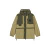 Puffer Jackets Men's Army Green Hooded Moderate AMJ13391-OV