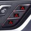 3D Epoxy Resin Car Styling Stickers Decorations For Mitsubishi ASX Lancer Pajero Outlander L200 EVO Lancer EX