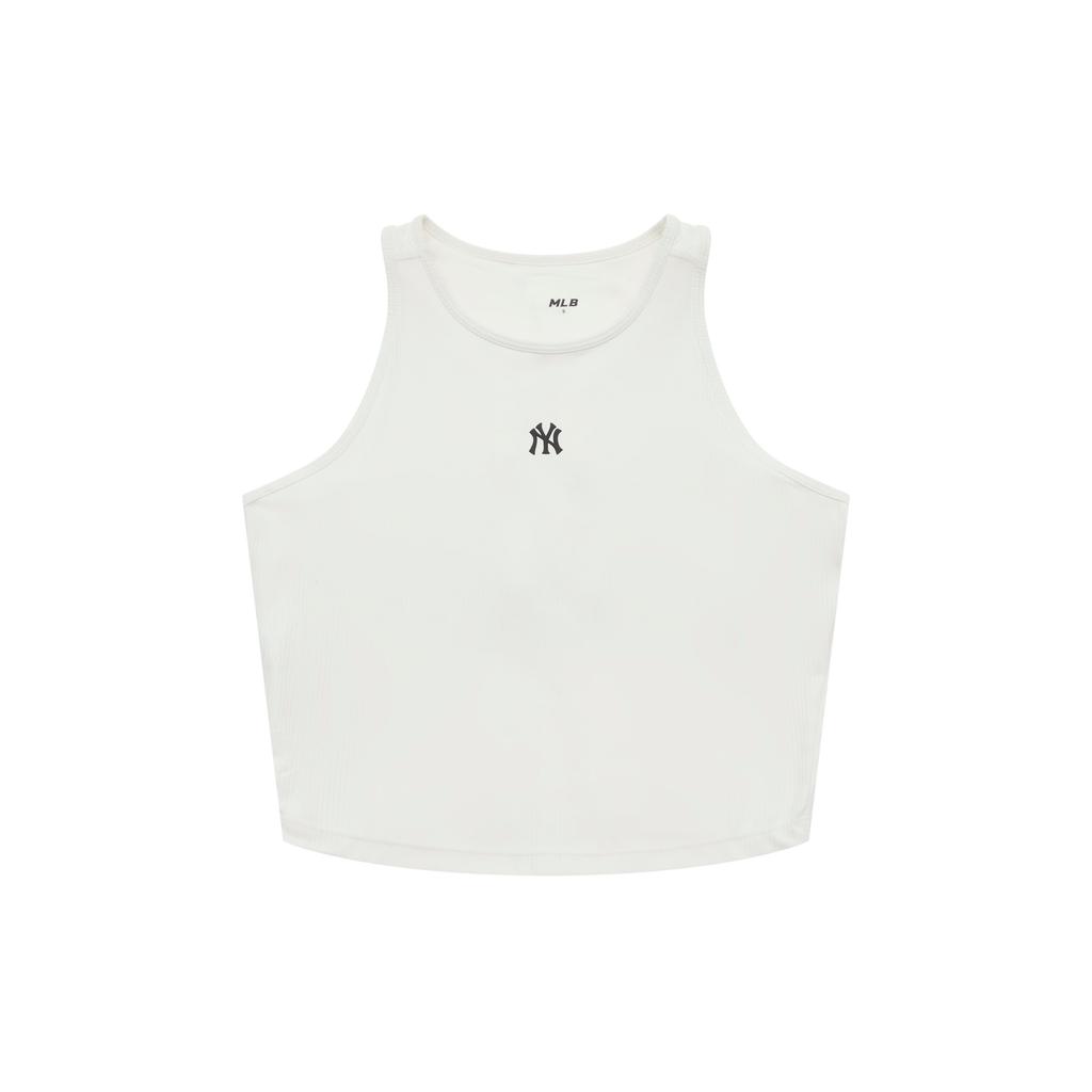 New MLB New York Yankees Basic Collection SS25 Tank Top Women's White 3FTKB0253-50IVS