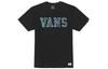 Vans T Shirts Unisex Black Crew Neck Moderate Straight Fit VN0A7S5XBLK