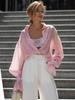 2025 European & American Women's Loose Lantern Sleeve Long Shirt
