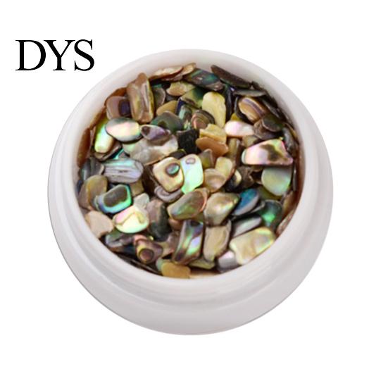 Nail Art Shell Decoration Colorful Natural Abalone Thin Slices 3D Charm Manicure Craft Ornaments Supplies DIY