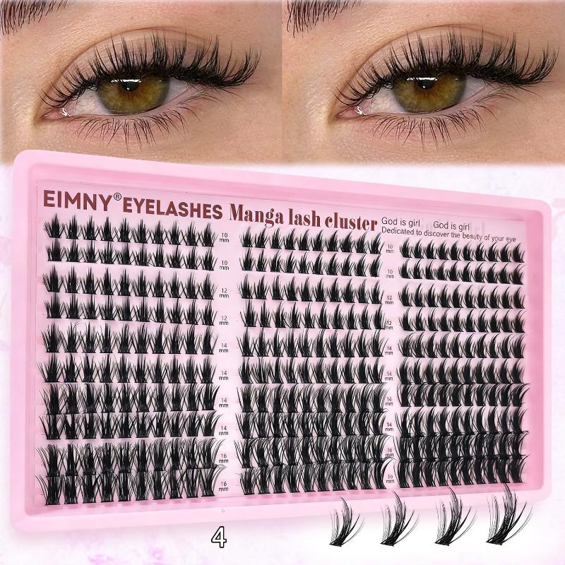 Flexible D Curl Eyelash Clusters DIY for Personalizing Lash Length and Volume