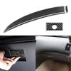 For 2007-2013 Infiniti G25 G35 G37 Soft Carbon Fiber Central Control Gear Shift Air Outlet Frame Panel Sticker Car Accessories