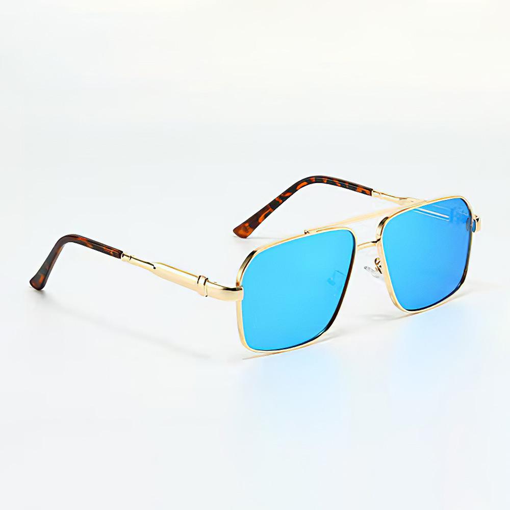 

Новинка Квадратные Солнцезащитные Очки Оверсайз для Женщин Модные Солнцезащитные Очки с Металлическими Петлями Поликарбонатные Линзы Металлические Оправы Очки Женские