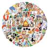 50-200 Cartoon Hybrid Anime Graffiti Stickers Decorate Notebook Suitcase DIY Waterproof Stickers