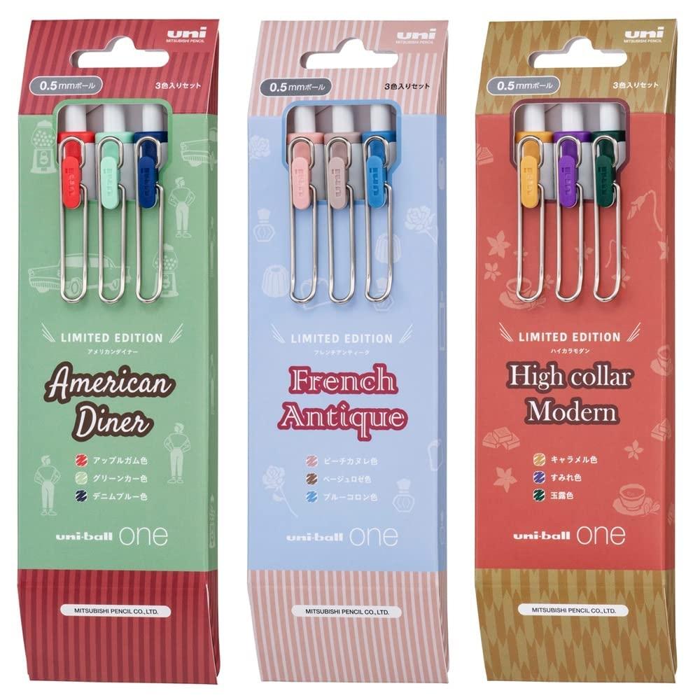 

[Limited] Mitsubishi Pencil Uni Ball One UniBall One Limited Color Classic Color Set 0.5mm