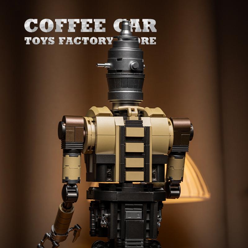 Non-Toxic Star War Robot Building Block Sets Moc Space Mech Bricks Sci-Fi Droid Model Movie Figure Toys Adult Children Christmas Gifts Diy